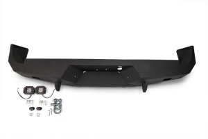 Ram 3500 Rear Bumper - DV8 Offroad - RBDR2-03 with Corner Footsteps and LED Lights - `19-`21 Ram 3500 Rear Bumper - DV8 Offroad - RBDR2-03 with Corner Footsteps and LED Lights - `19-`21